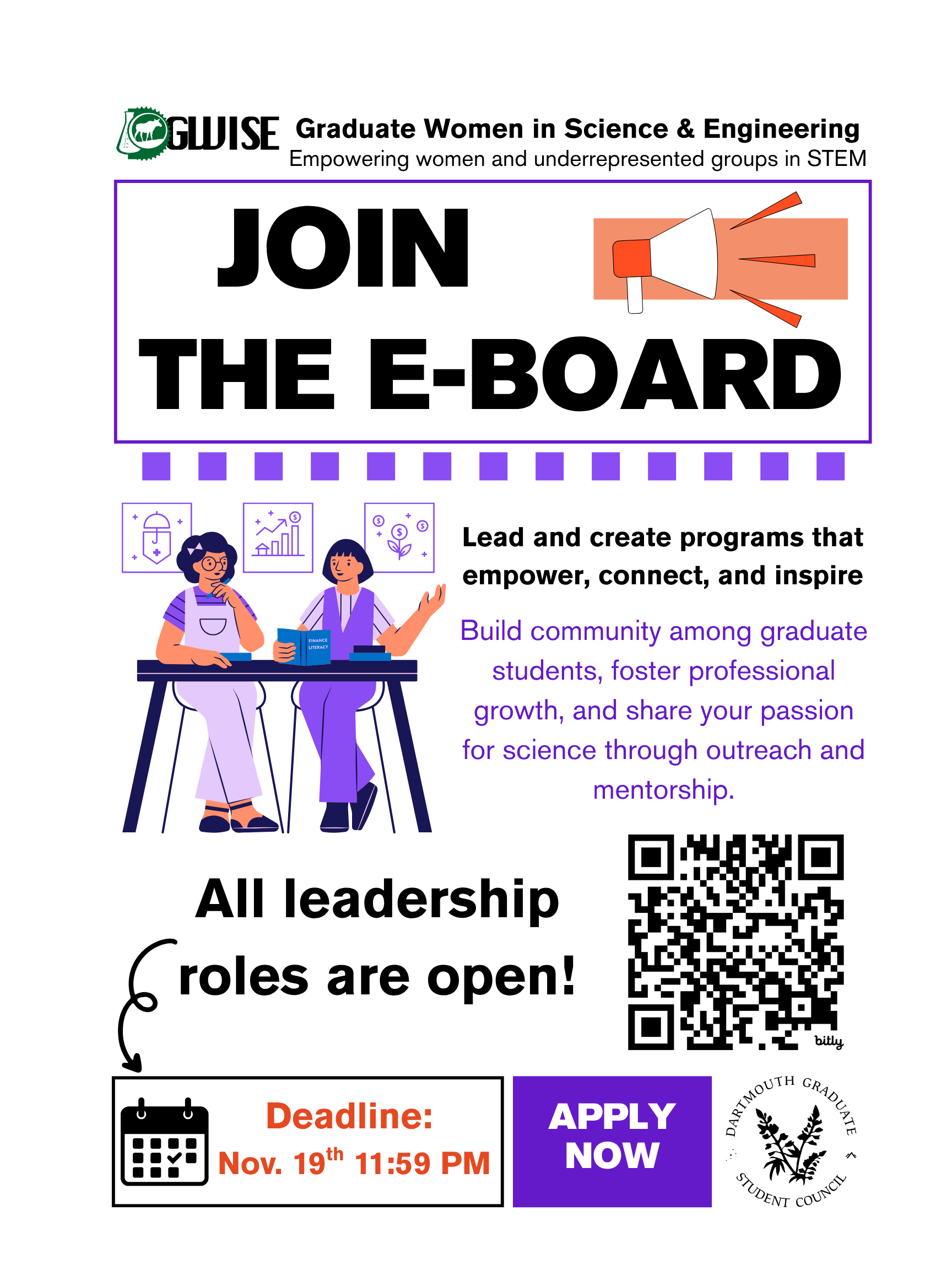 GWISE E-board Leadership Team