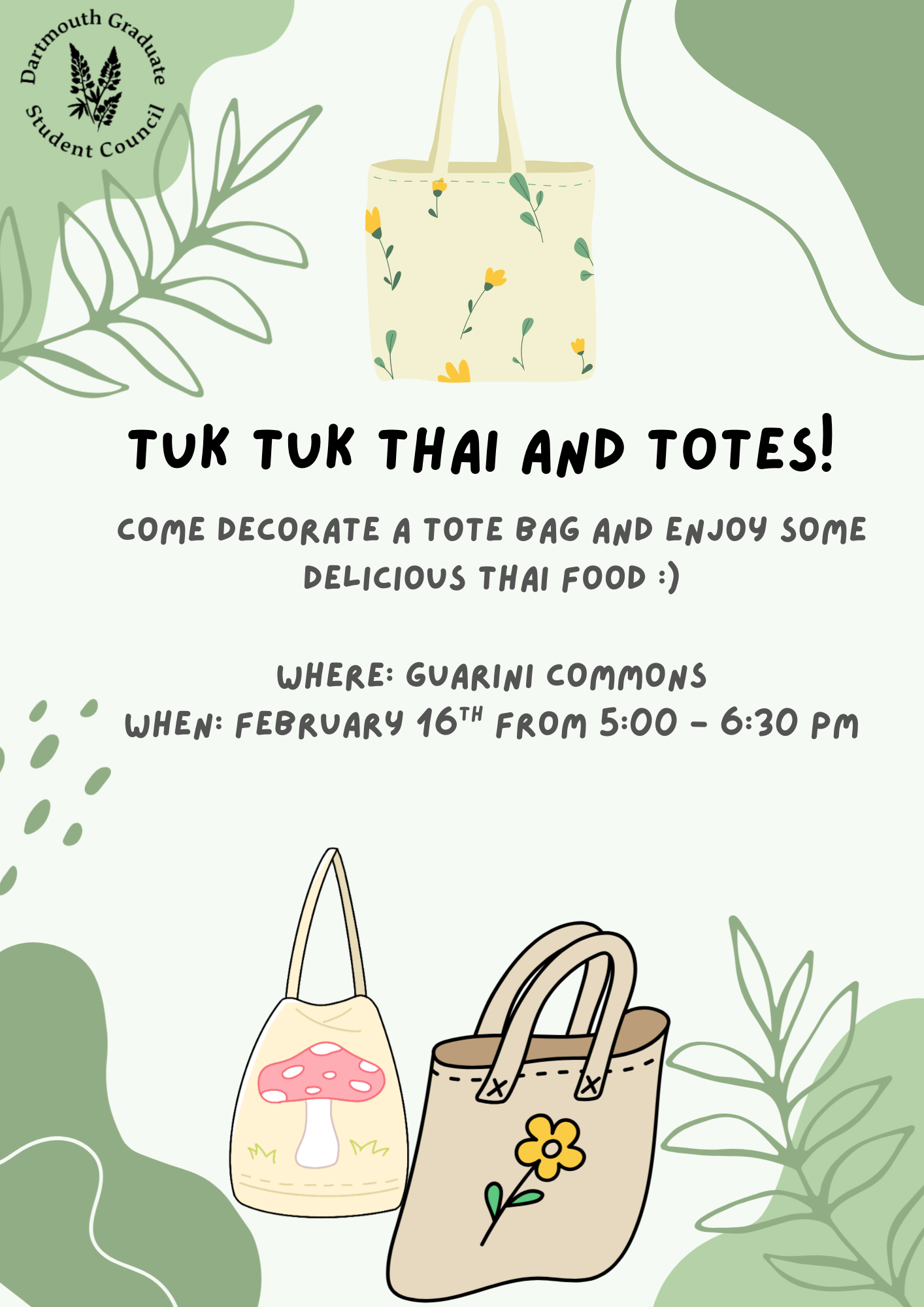 Tuk Tuk Thai and Totes