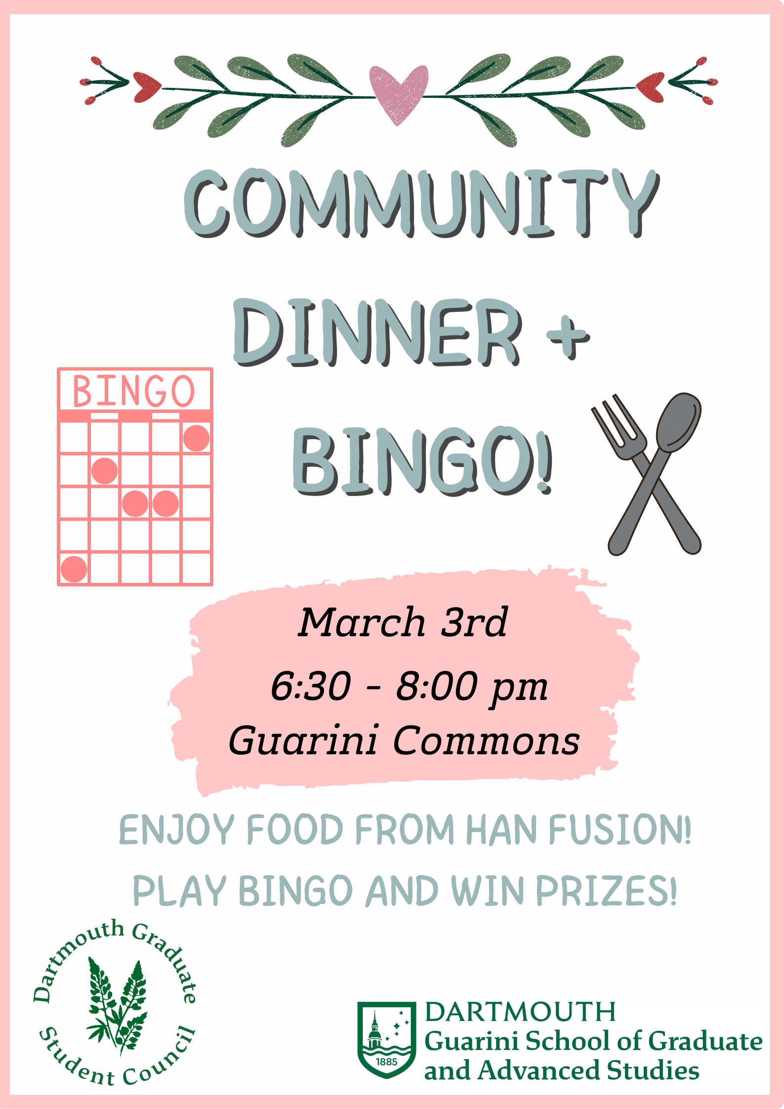 Community Dinner + Bingo