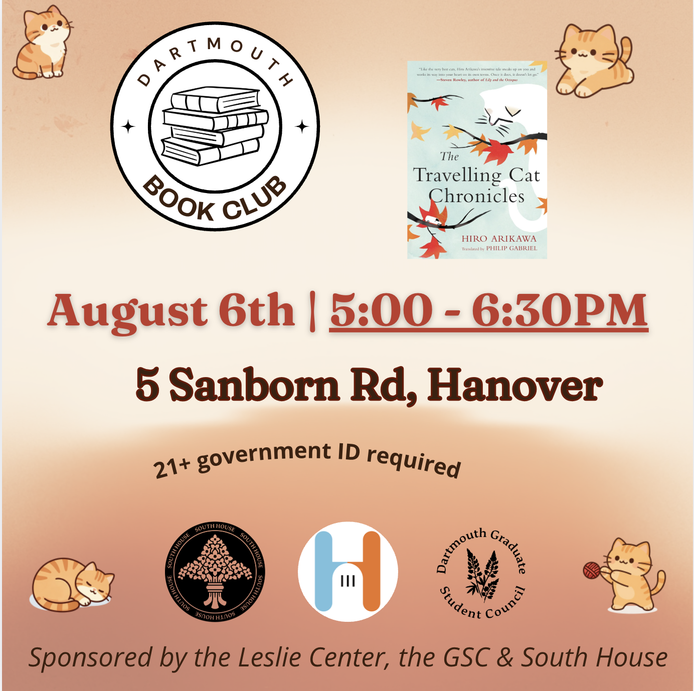 Dartmouth Book Club Meeting