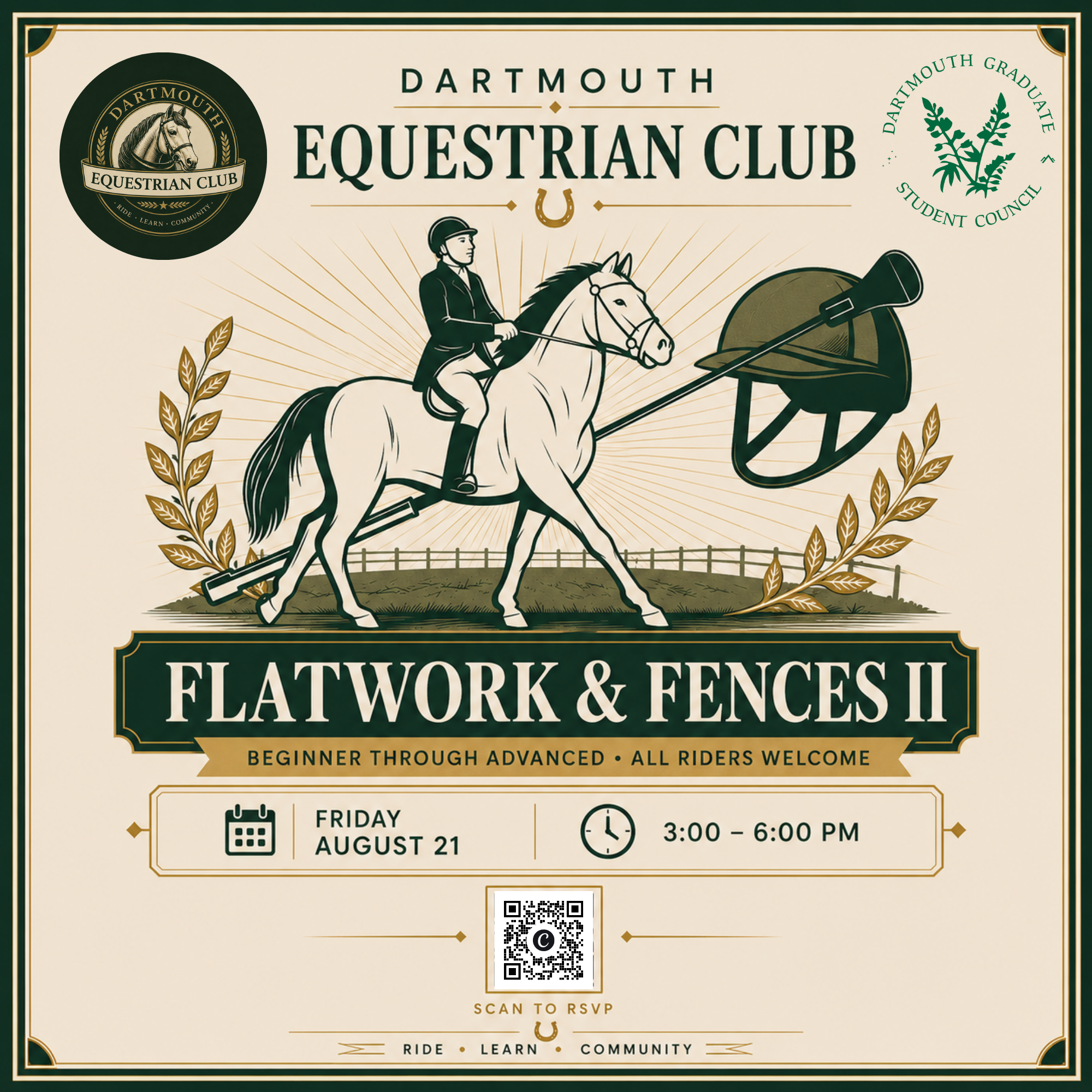 Flatwork & Fences, Round Two: A Summer Schooling Session