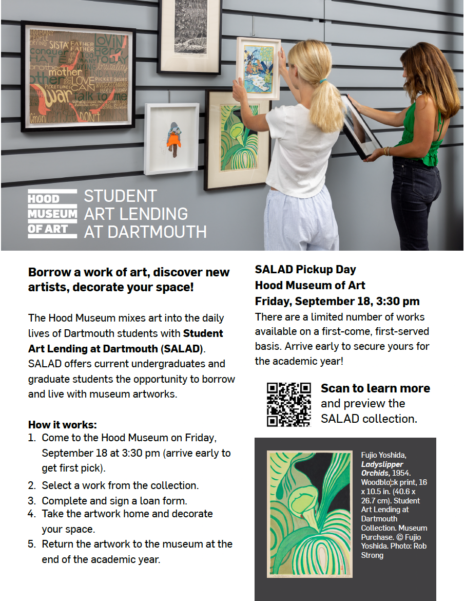Student Art Lending at Dartmouth (SALAD)