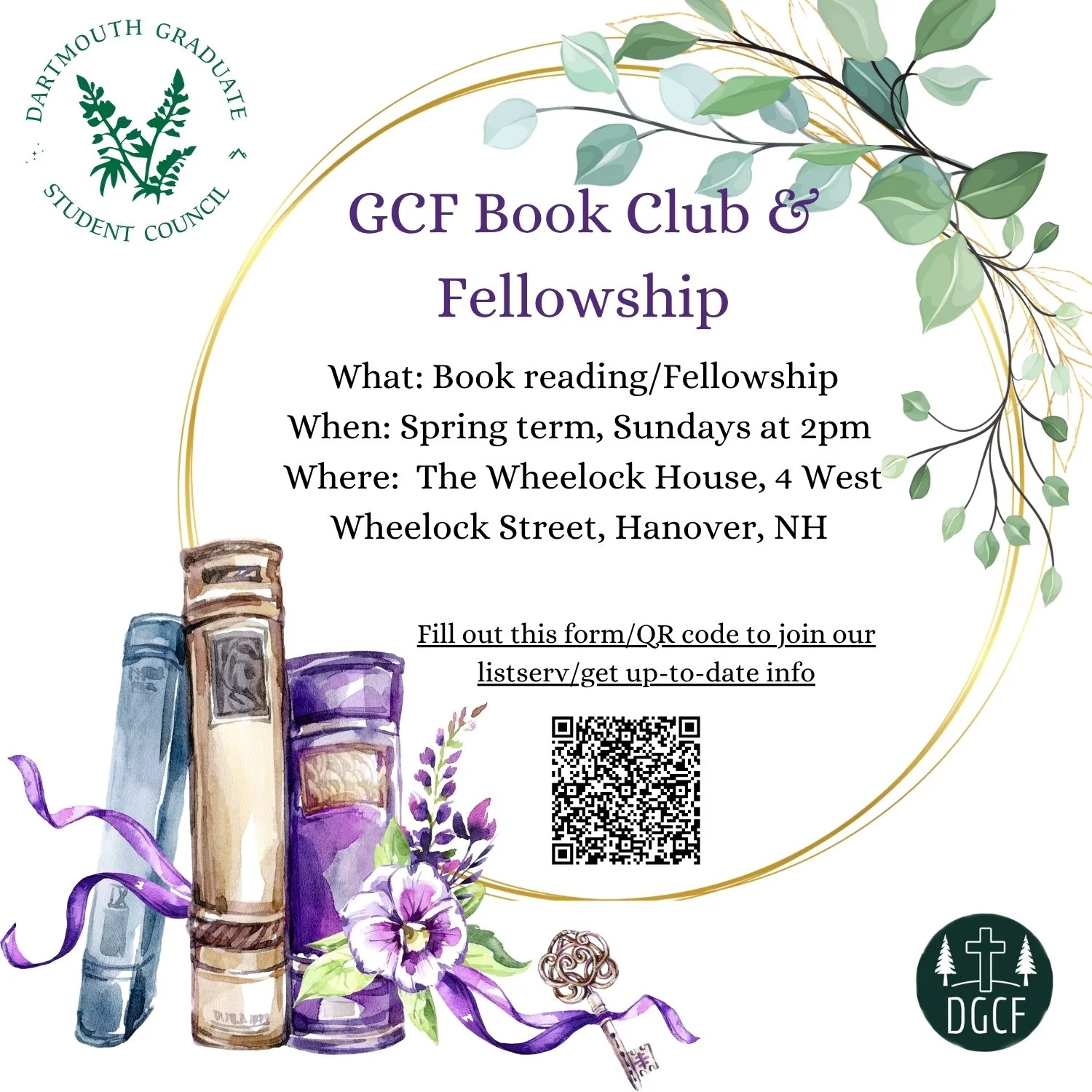 GCF Book Club & Fellowship