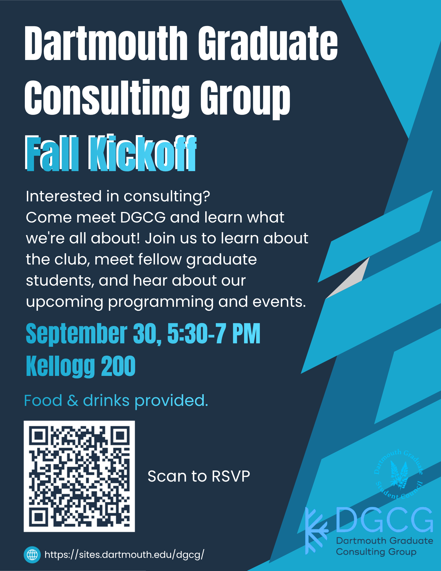 Dartmouth Graduate Consulting Group Fall Kickoff