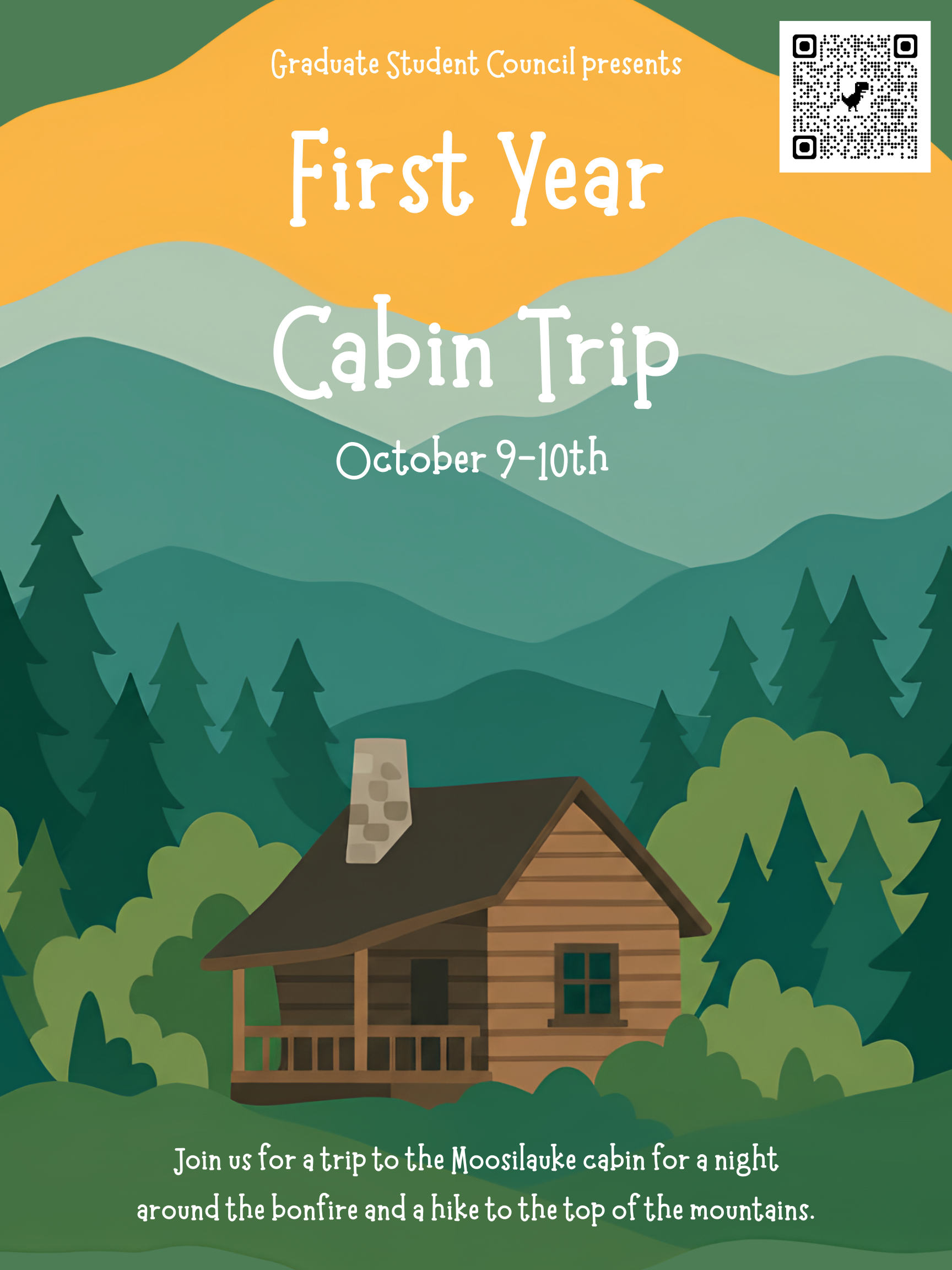 First Year Graduate Student Cabin Trip (GSC)