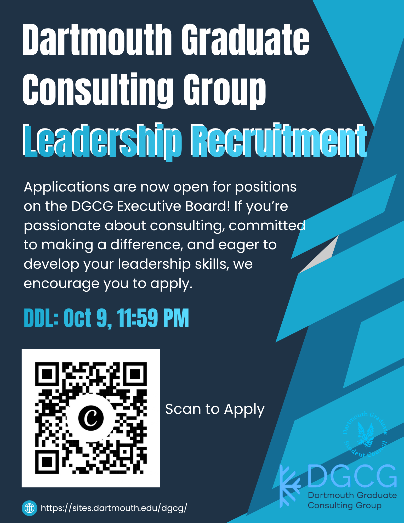 Dartmouth Graduate Consulting Group Leadership Recruitment