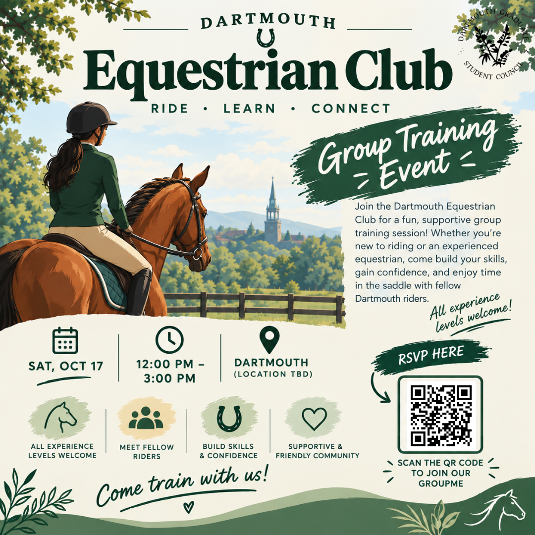 Dartmouth Equestrian Club Group Training Event