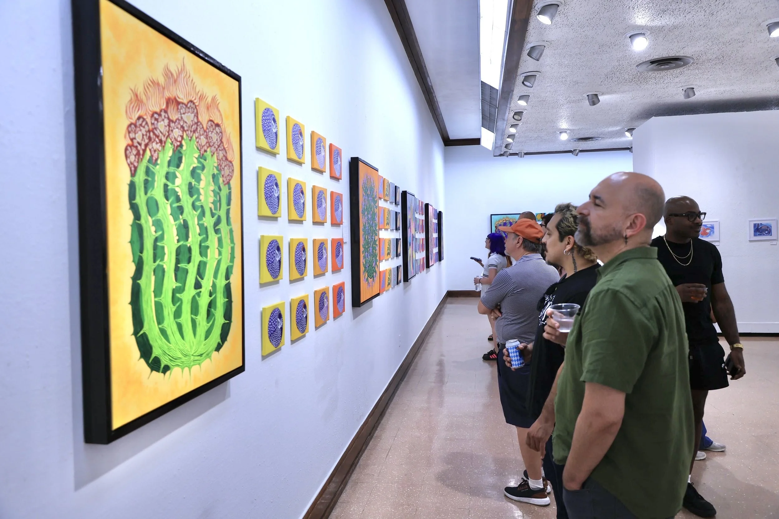 Woz Art Solo Opening Night 