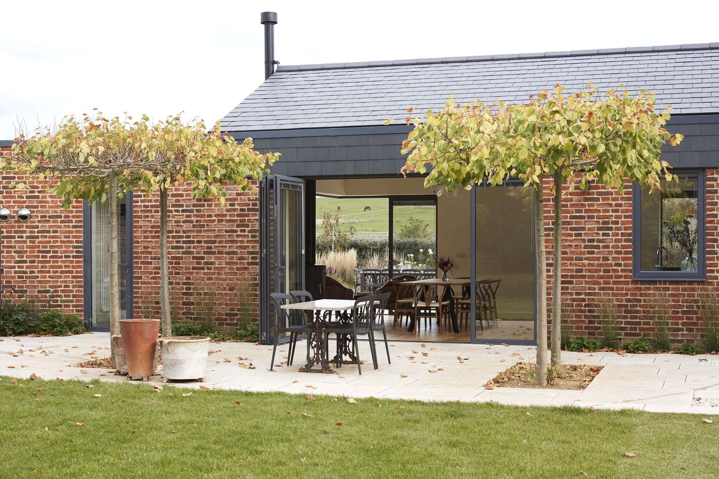 contemporary side extension to traditional grade 2 listed building isle of wight