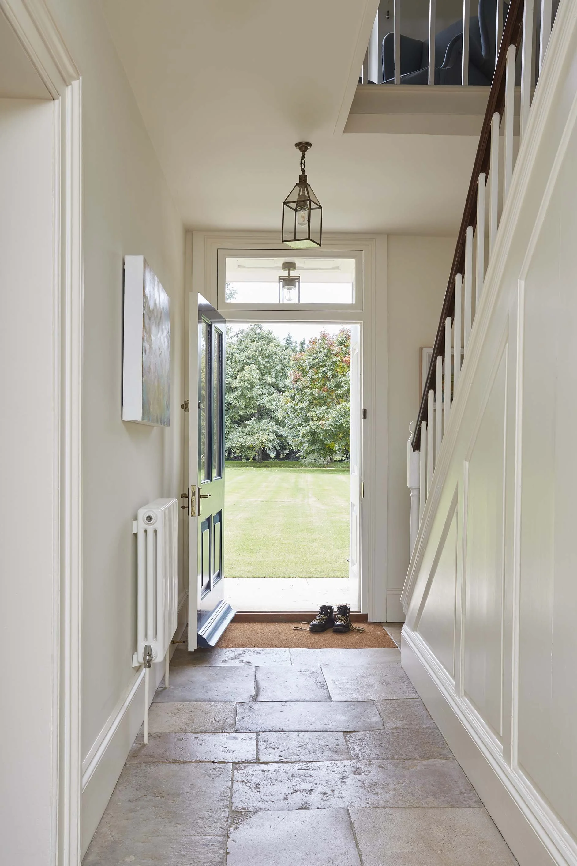 traditional entrance way to listed building