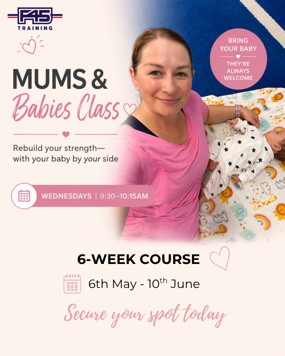 Mums & Babies 6 Week Class Course