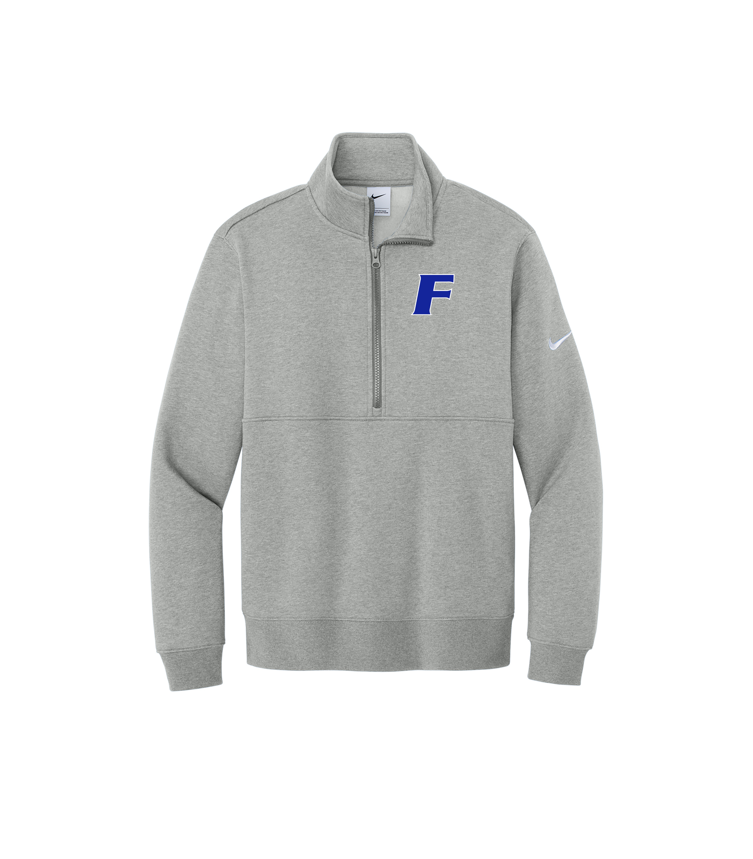 Nike Club Fleece Sleeve Swoosh 1/2-Zip (NKDX6718)