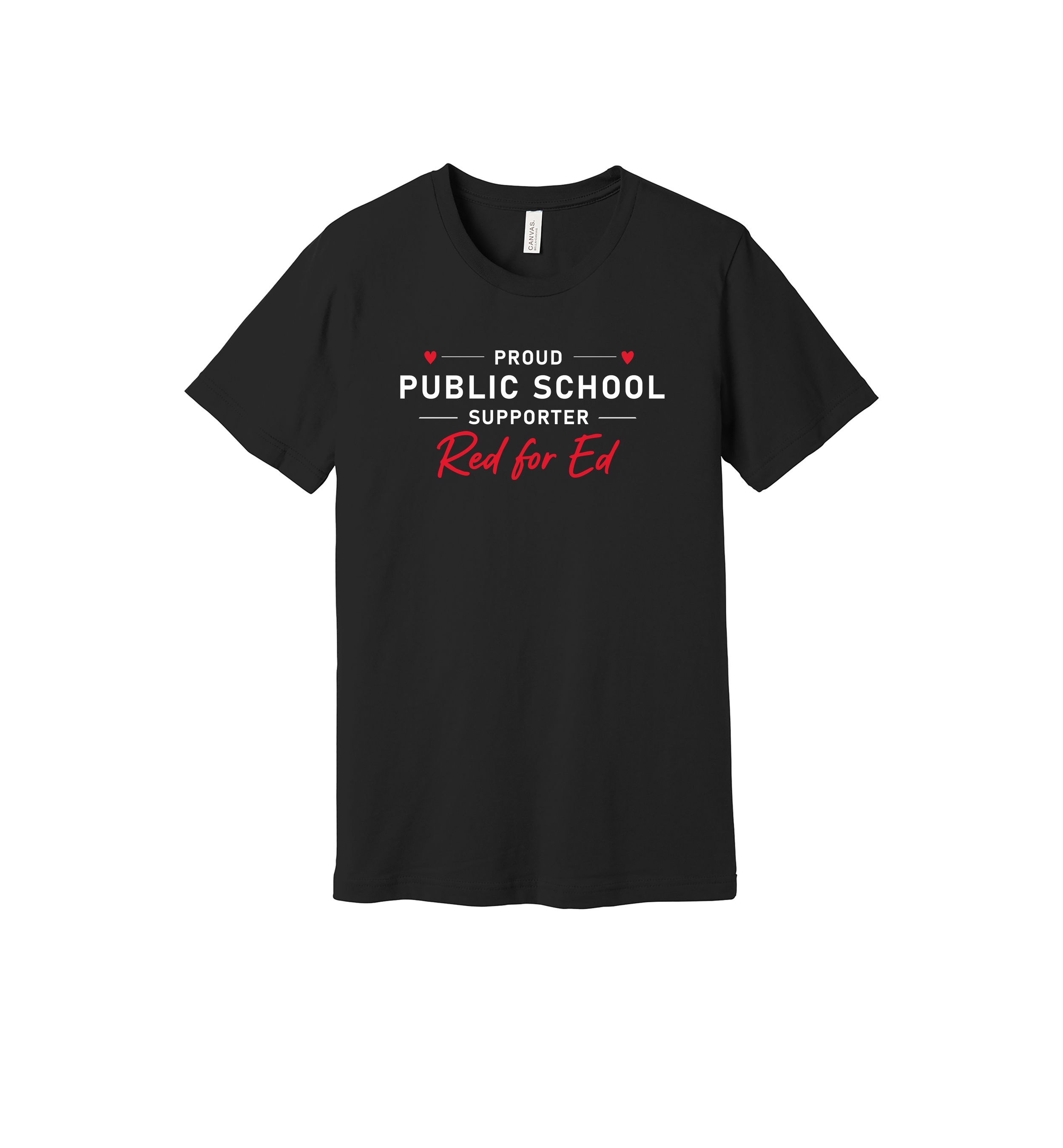 Black Unisex Jersey Short Sleeve Tee (BC3001)