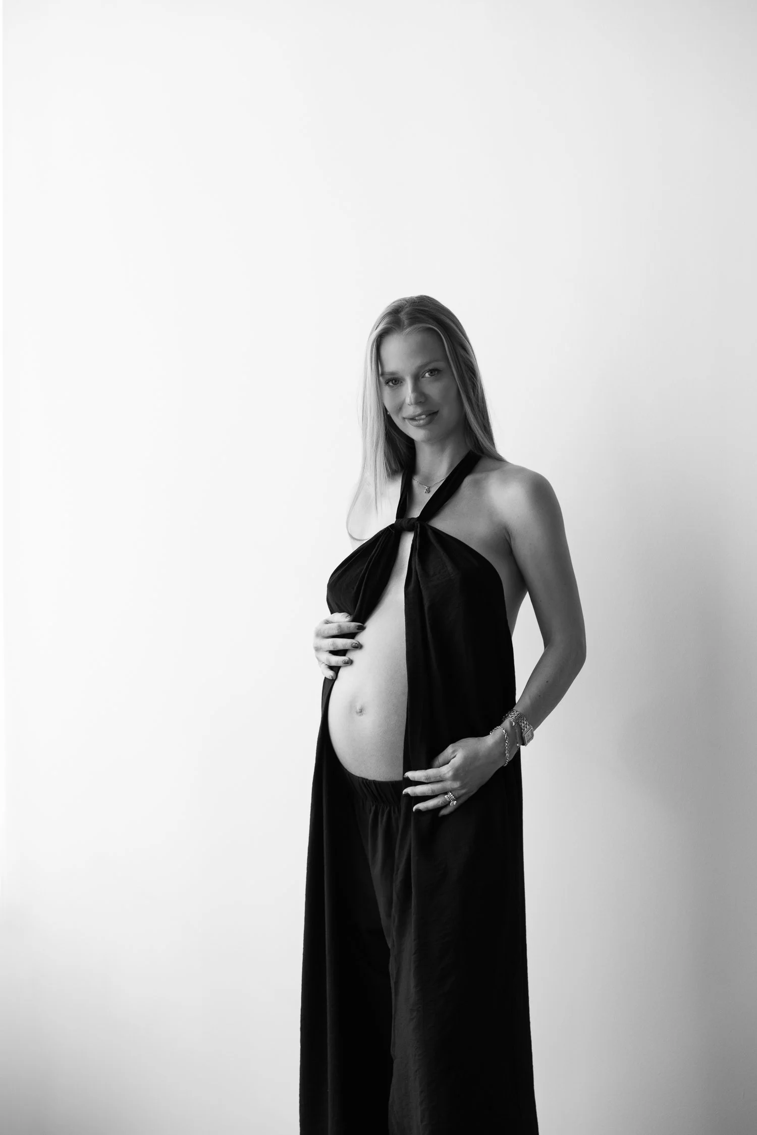 maternity photography editorial modern mom