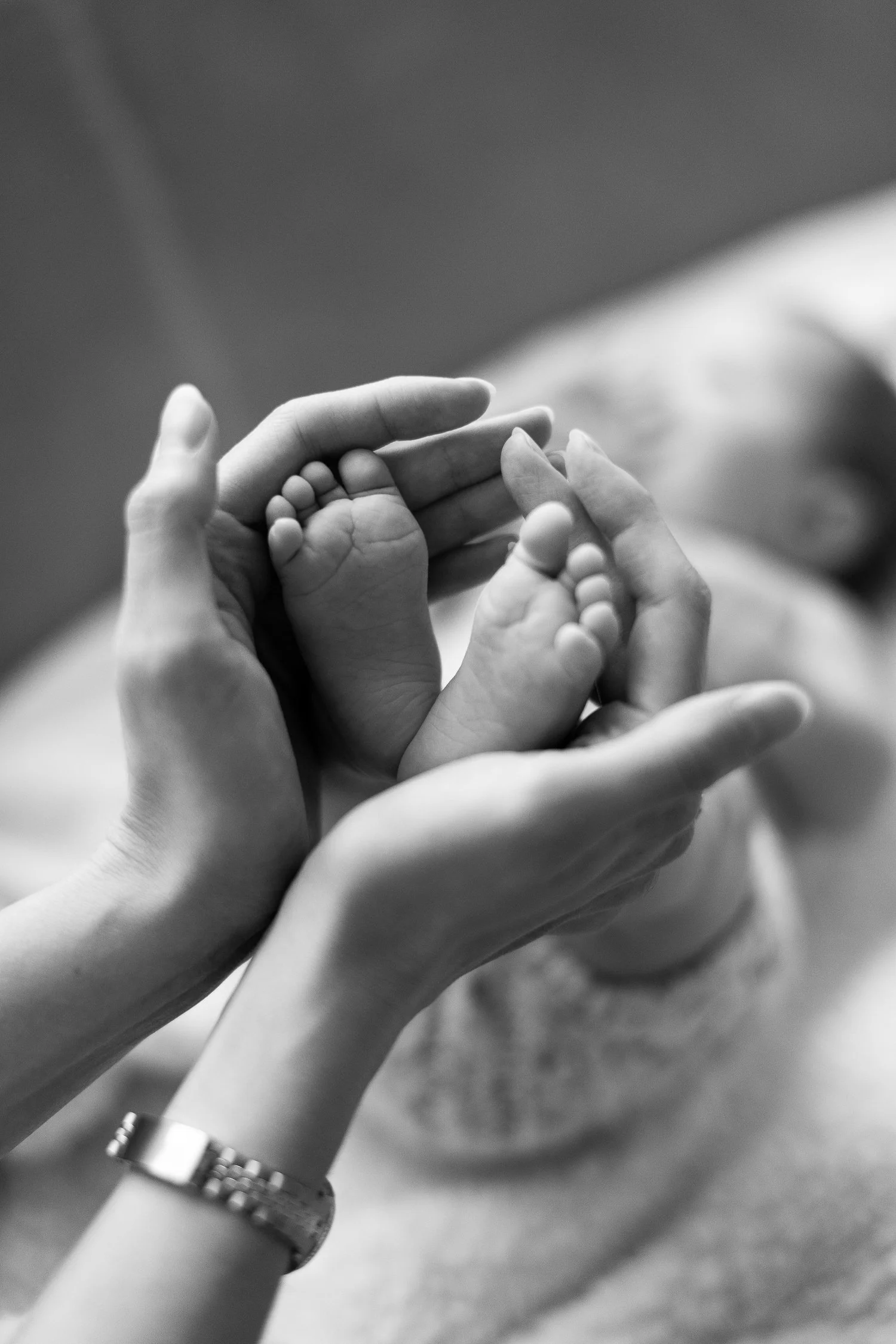 newborn baby features photography toronto