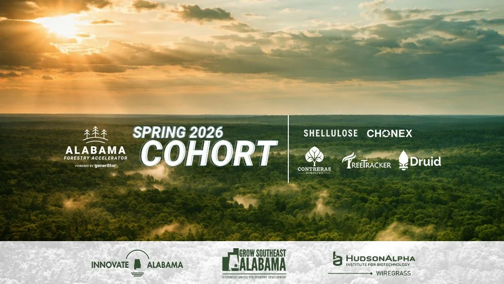 Five Forestry Startups Join First‑of‑Its‑Kind Accelerator to Advance Alabama’s $36B Industry&nbsp;