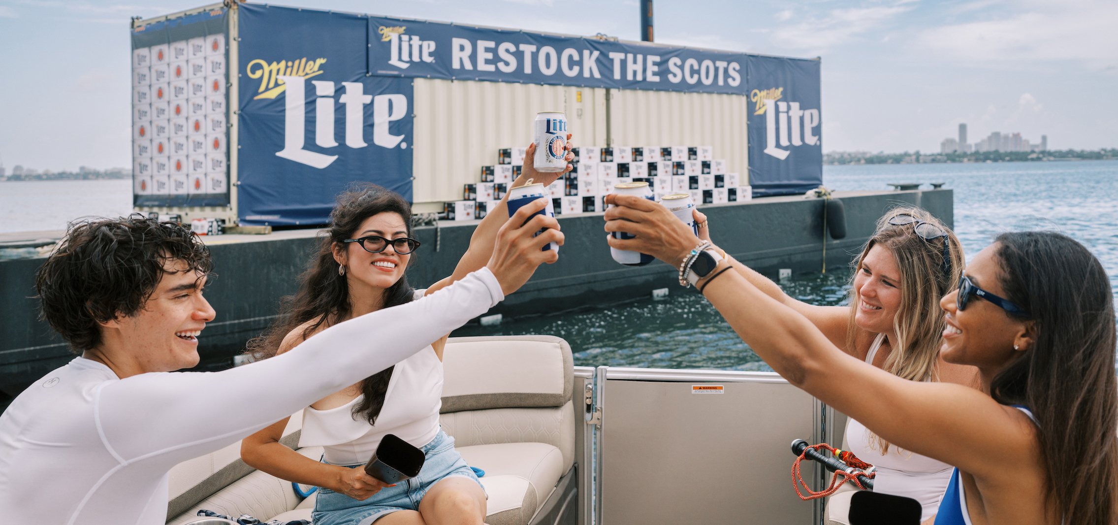 It's Miller Time Pontoon, Restock the Scots1992.jpg