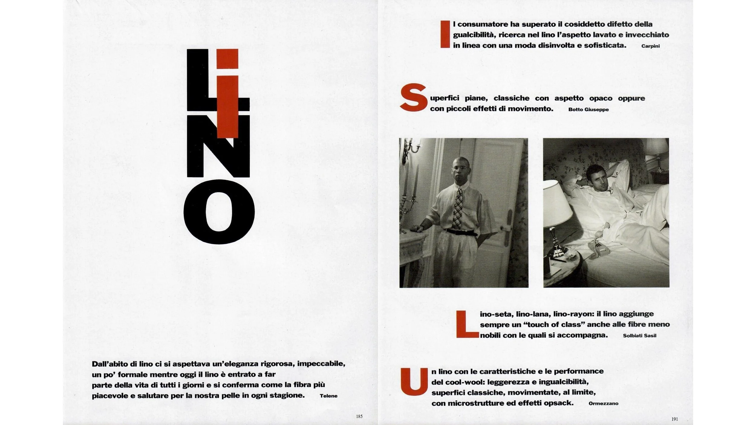 L'UOMO VOGUE - April 1990