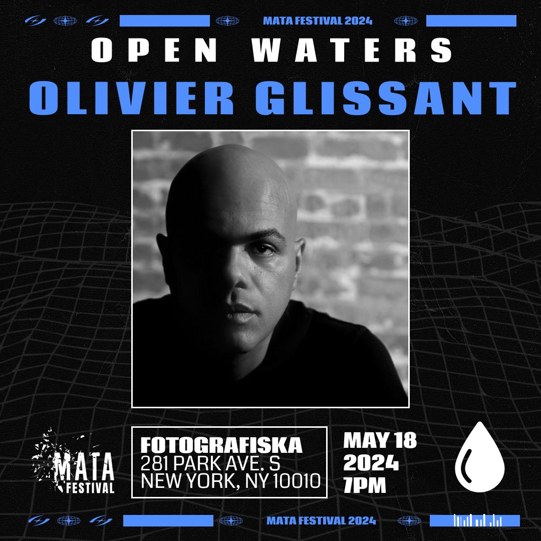 🎉 We are delighted to present composer @olivierglissant. Glissant&rsquo;s world premiere orchestration of @philipglass&rsquo; &ldquo;Aguas da Amazonia&rdquo; will be performed by the Brooklyn Orchestra, @bkorchestra. This piece, initially performed 