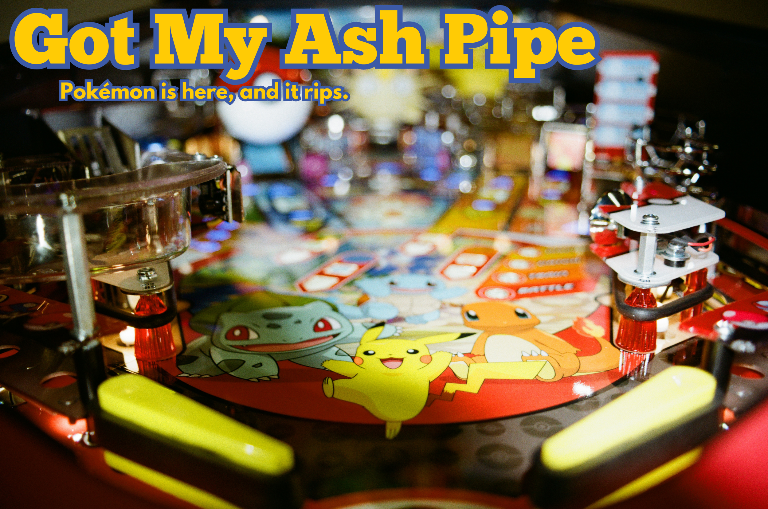 Pokemon Pinball by Stern is good