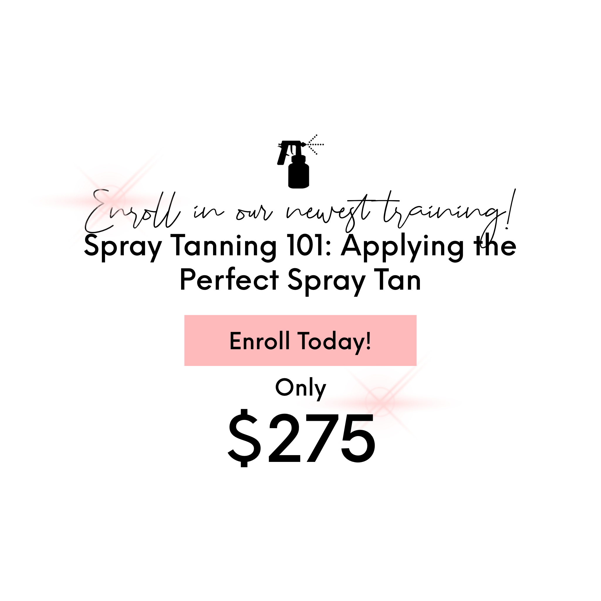 Spray Tan Kits Training Sunless Bloom Spray Tan Training