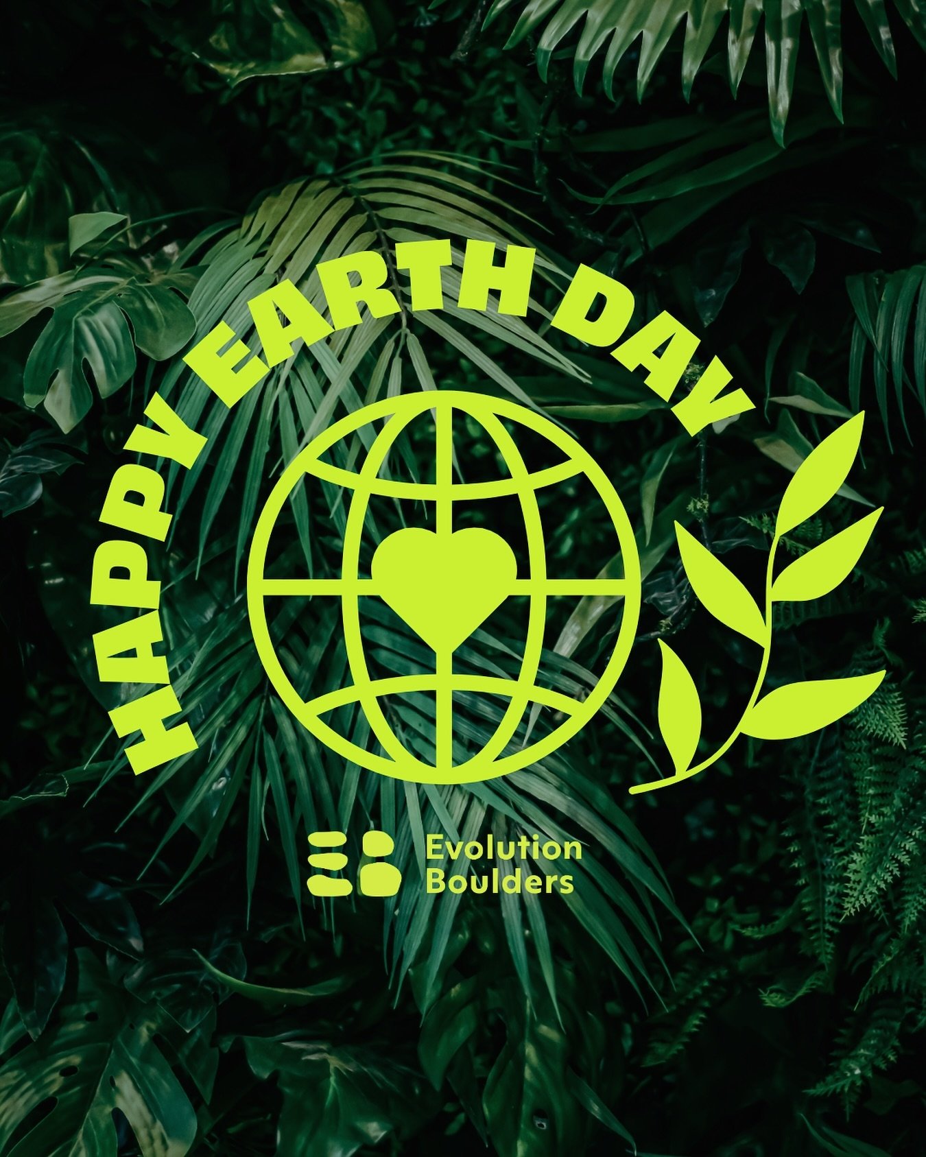 🌿 Happy Earth Day from Evolution Boulders! Did you know you help reduce plastic waste every time you check in to climb with us? You may have noticed we don&rsquo;t give out plastic scan tags when you get a membership. It&rsquo;s our way of helping l