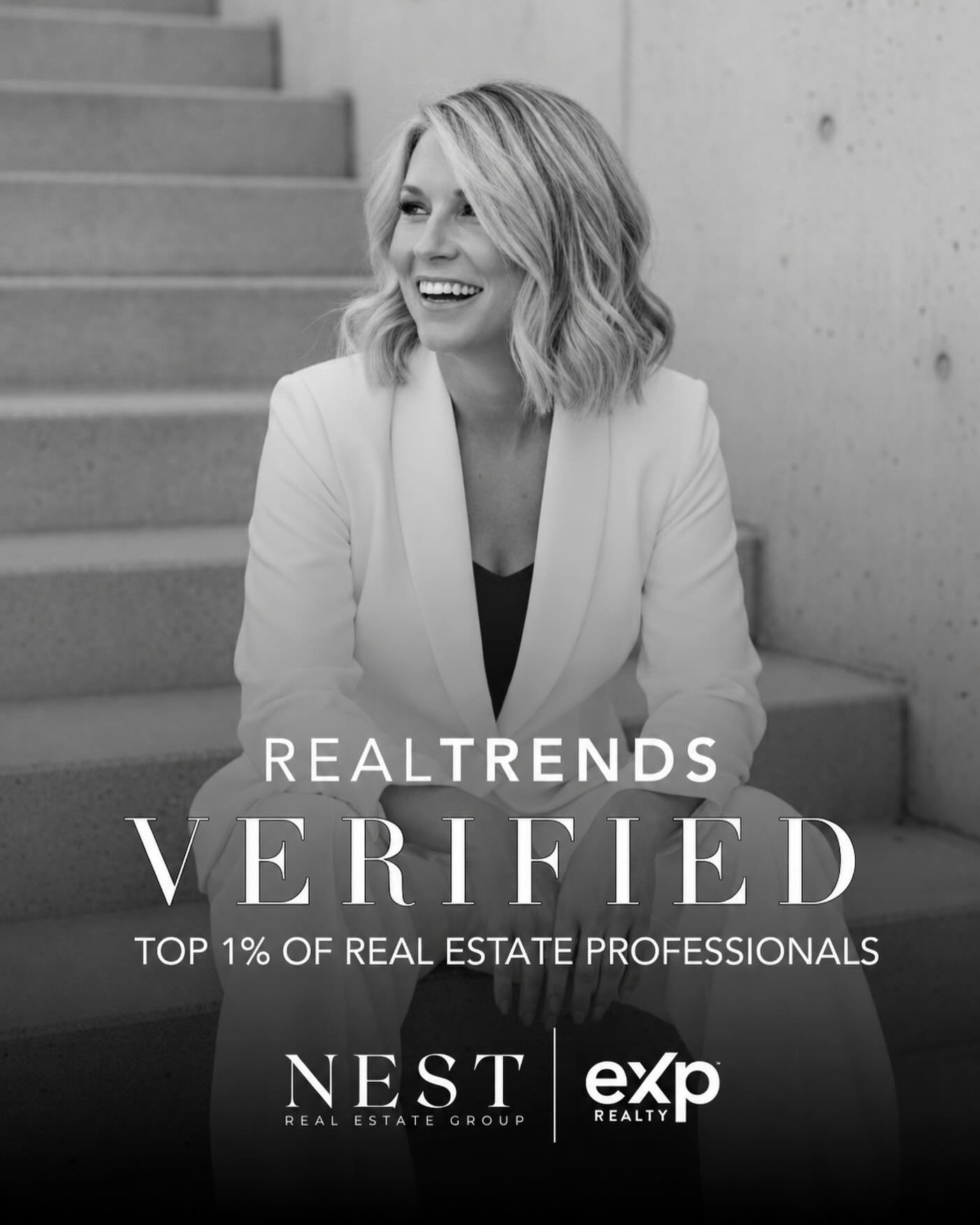 I&rsquo;m incredibly honored to share that I&rsquo;ve been recognized by RealTrends Verified this year, ranking among the Top 1% of real estate professionals in the country. 

While I&rsquo;m proud of this accomplishment, the truth is&hellip; this is