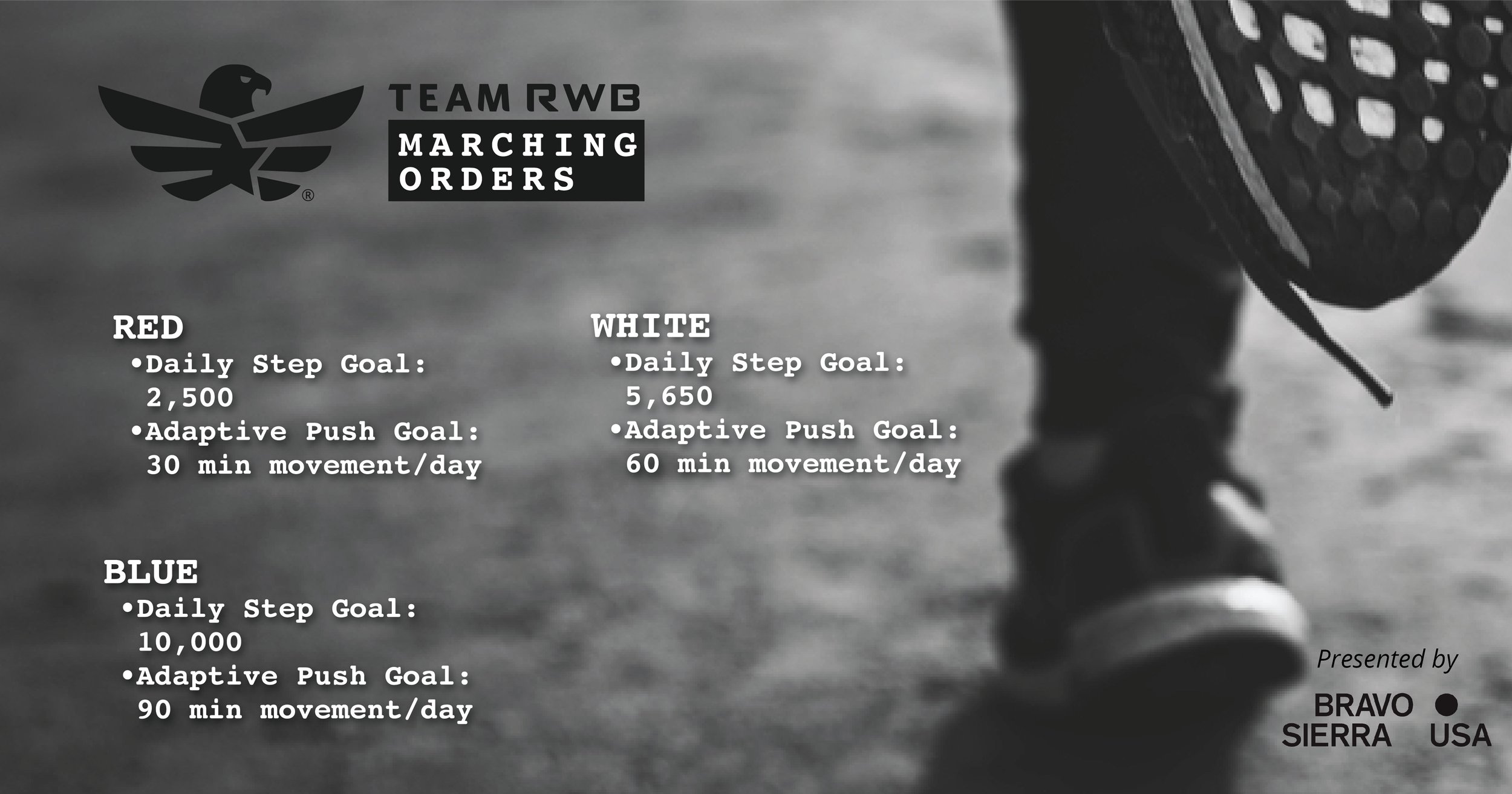 Team RWB to Engage Veterans Through Step Challenge — Team Red, White & Blue