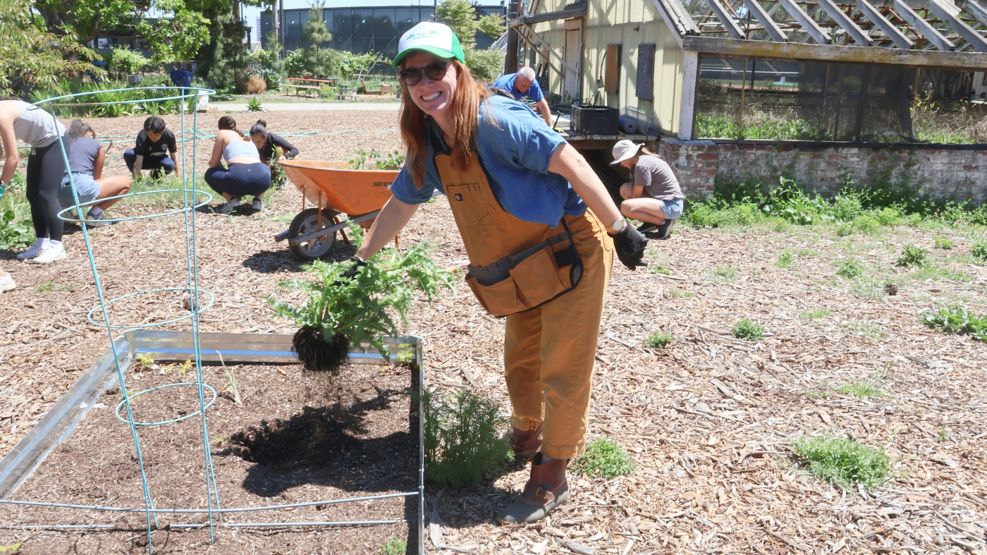 Veterans earn, learn and grow in the garden