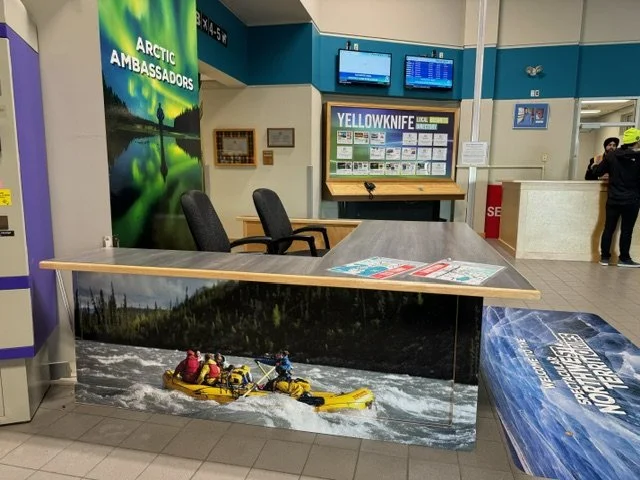 Professional custom mural printing and services by Poison Graphics. We serve all of the NWT and Canada, including Hay River, Yellowknife, Inuvik, Fort Smith. Custom mural painting for business, Custom mural company near me.