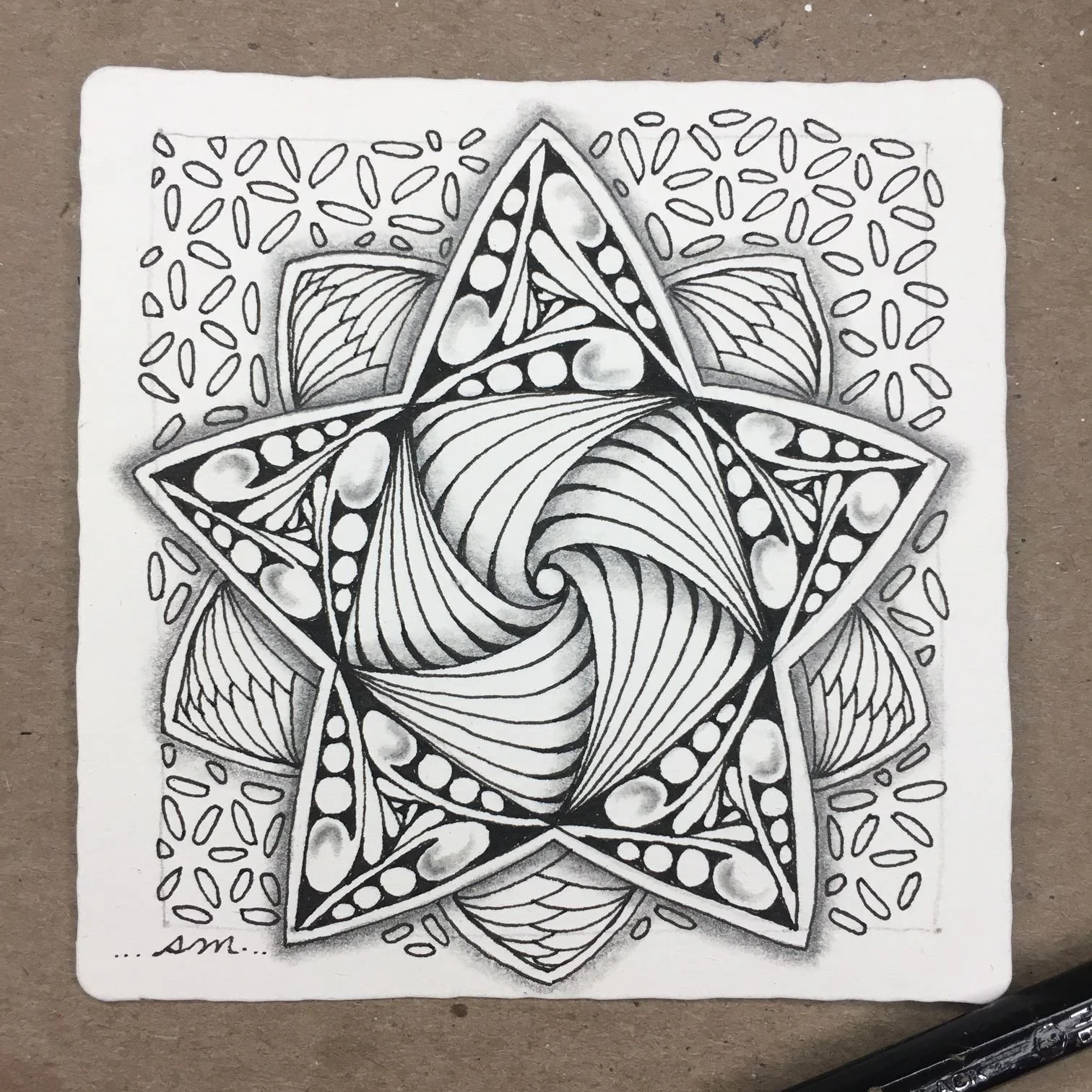 Zentangle Video (January 11, 2024)