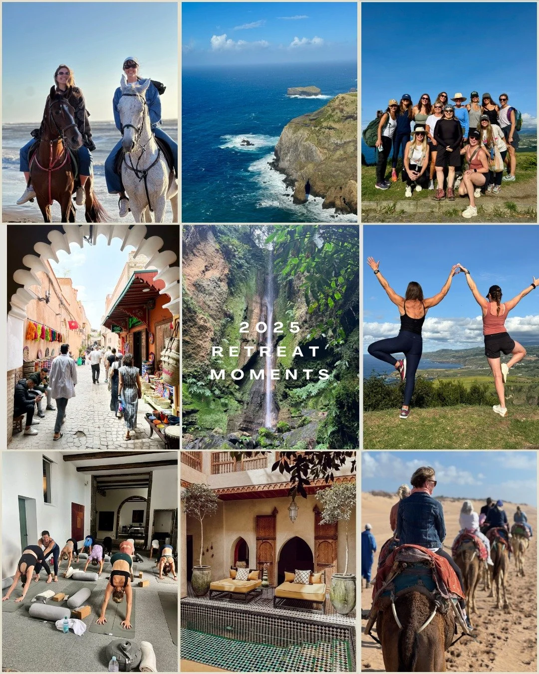 🎉Happy New Year 🎉 to all of my retreat participants, collaborators, students and private clients! I am grateful for the unforgettable experiences, adventures and community 💕

Here&rsquo;s what&rsquo;s in store for 2026 retreats✨
🌺June Azores Retr