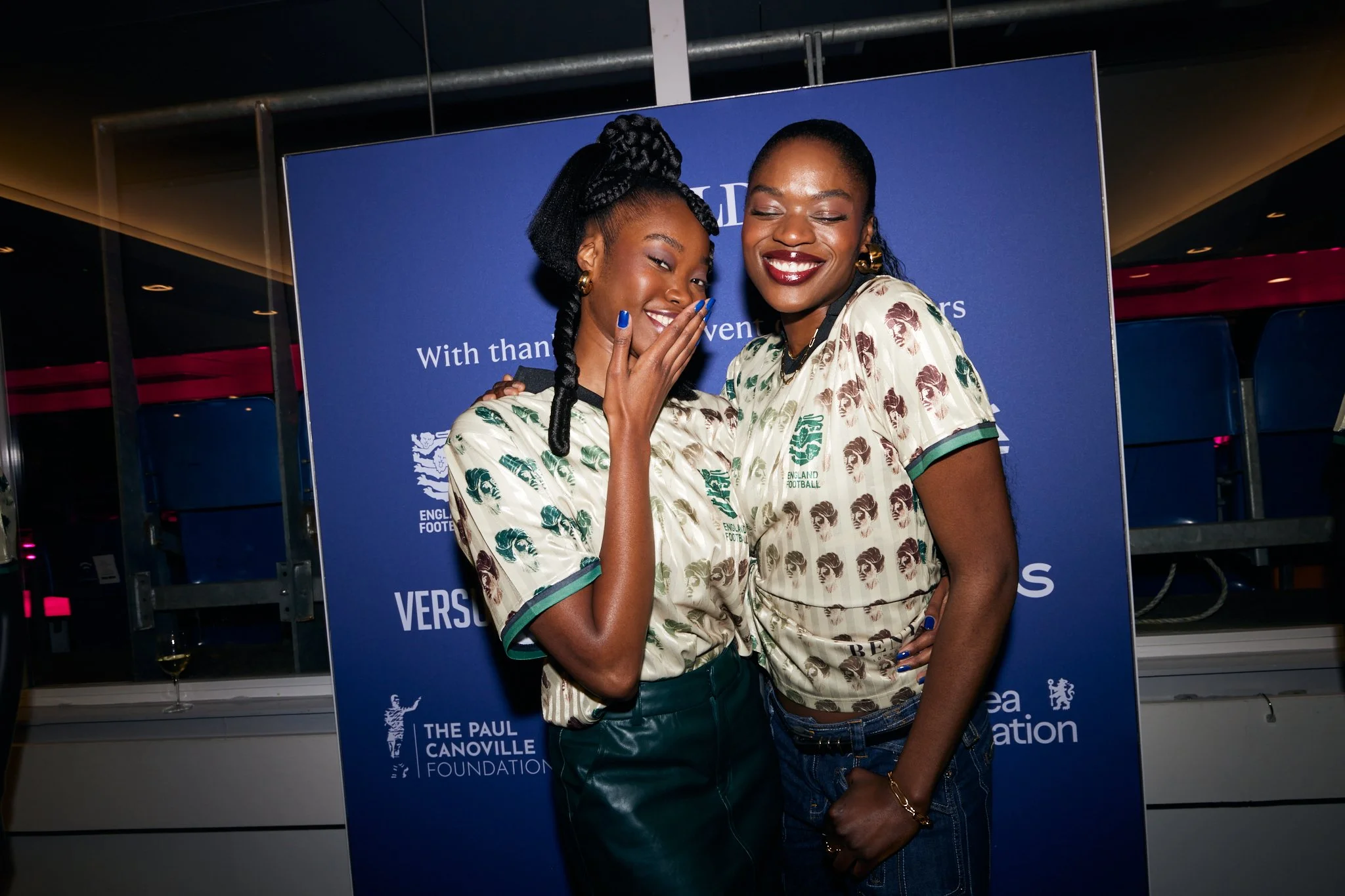 Anesu Mande and Estelle Digridi