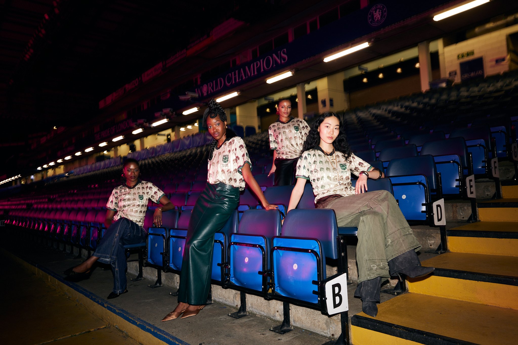 Estelle Digridi, Anesu Mande, Dorrit Li and Shanna Bent