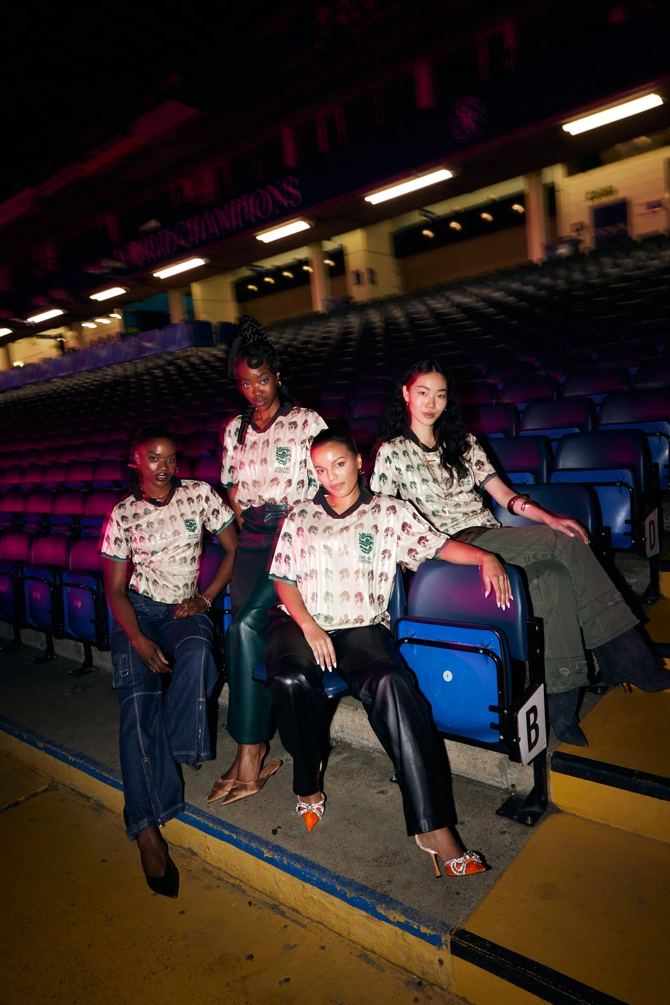 Estelle Digridi, Anesu Mande, Dorrit Li and Shanna Bent
