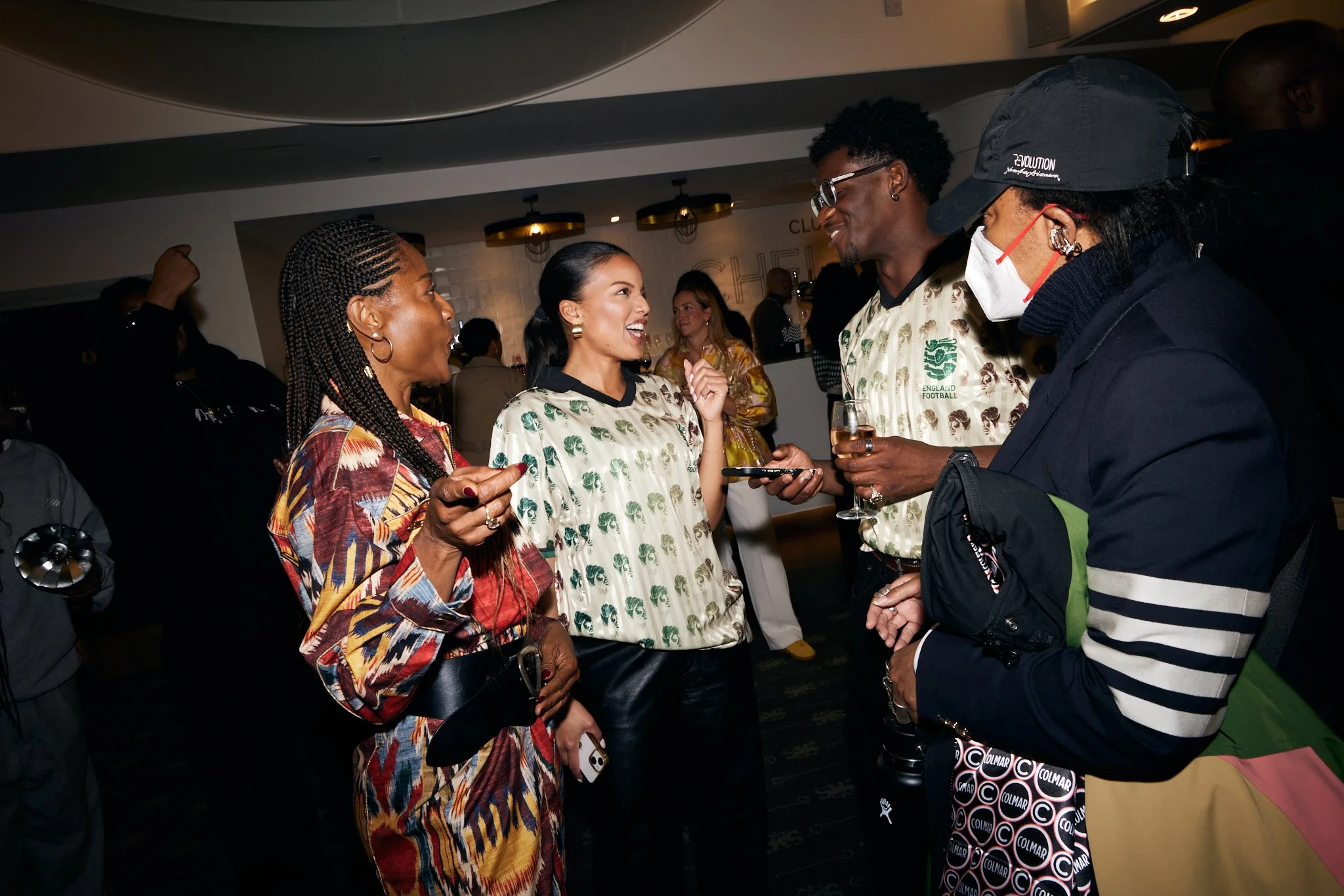 Lorraine Collins, Shanna Bent, Arnaud Mbaki and Barbara Kennedy-Brown