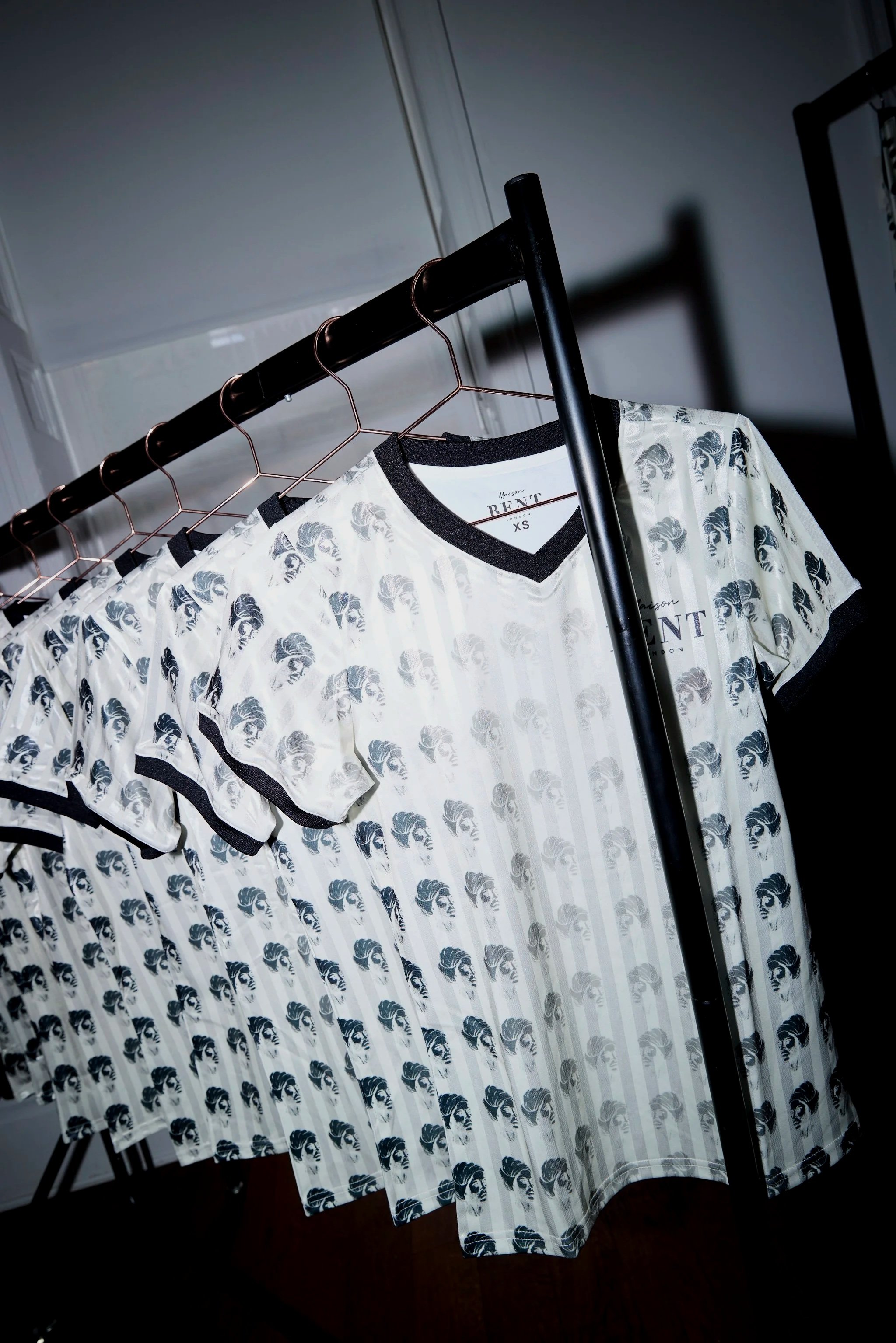  maison-bent-queen-nanny-print-football-shirt-summer-salon-london 