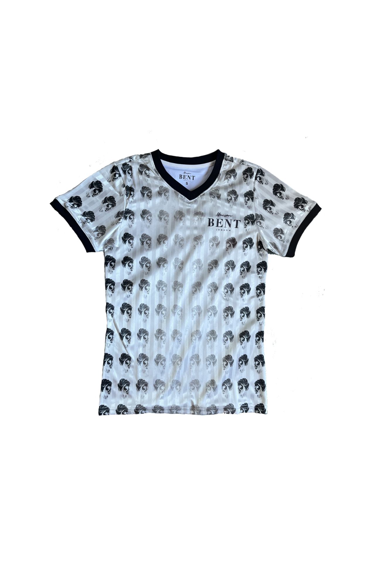 Maison Bent | Queen Nanny Print Football Shirt.png