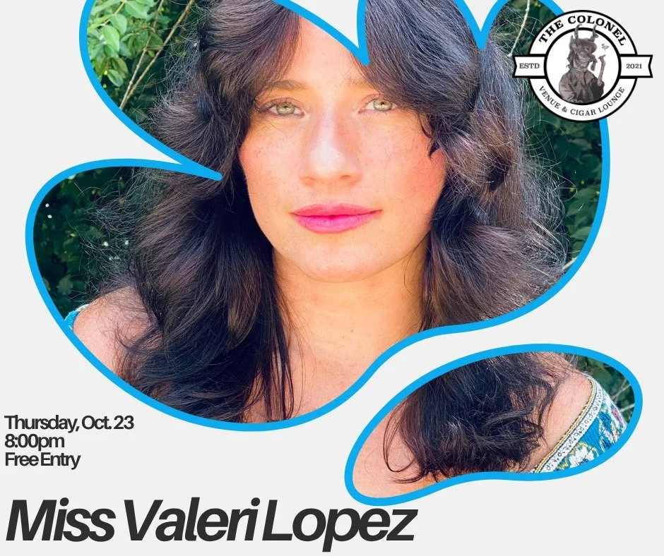 β¨ Live at The Colonel – Miss Valeri Lopez β¨
Straight from Nashville, Tennessee, Miss Valeri Lopez brings her incredible voice and unforgettable stage presence to Cody. Don’t miss this FREE show and a night of amazing live music.
#livemusi