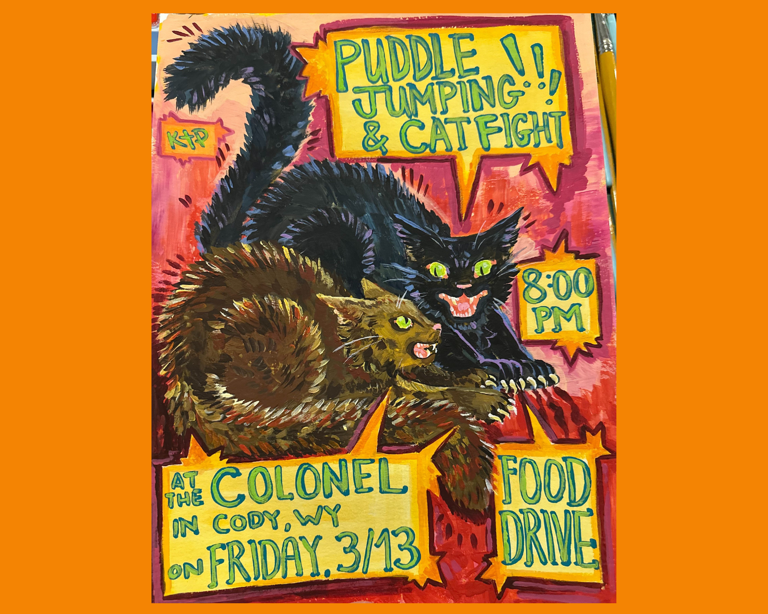 Puddle Jumping &amp; Catfight with opener Milli Bear