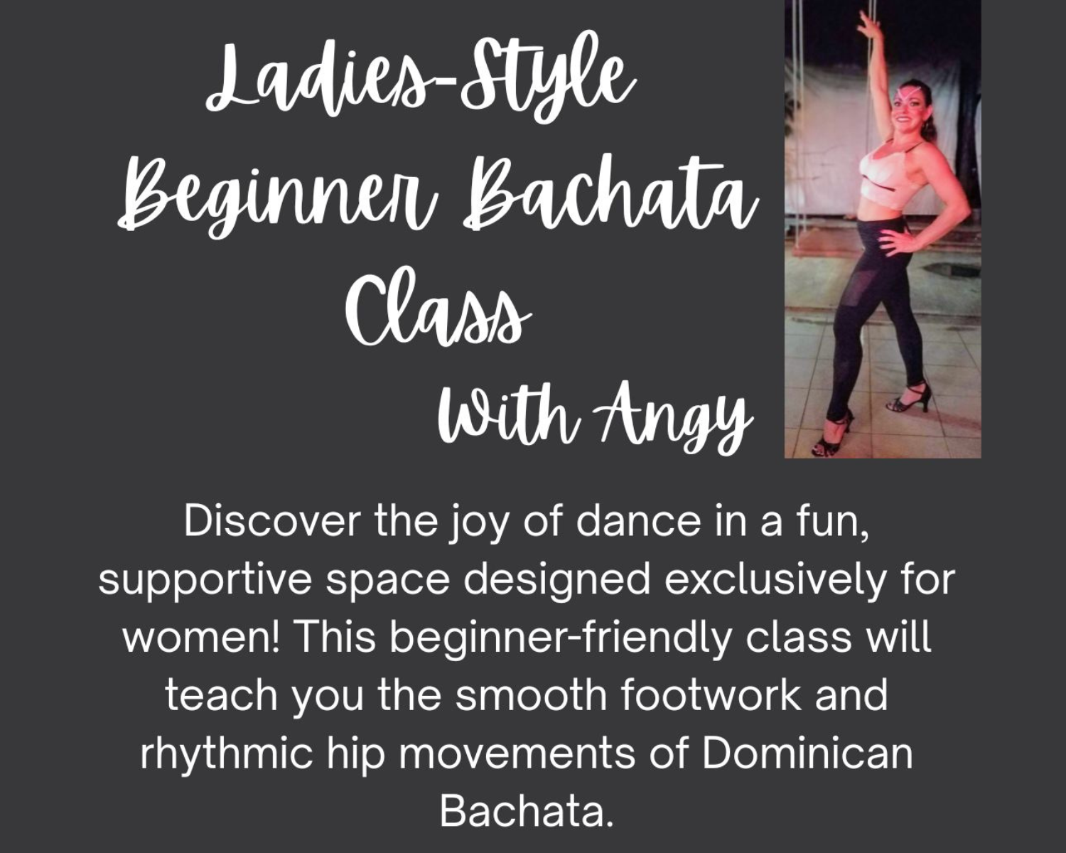 Ladies Style Beginner Bachata Class With Angy