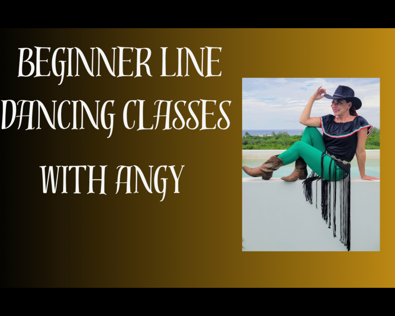 Beginner Line Dancing Classes with Angy