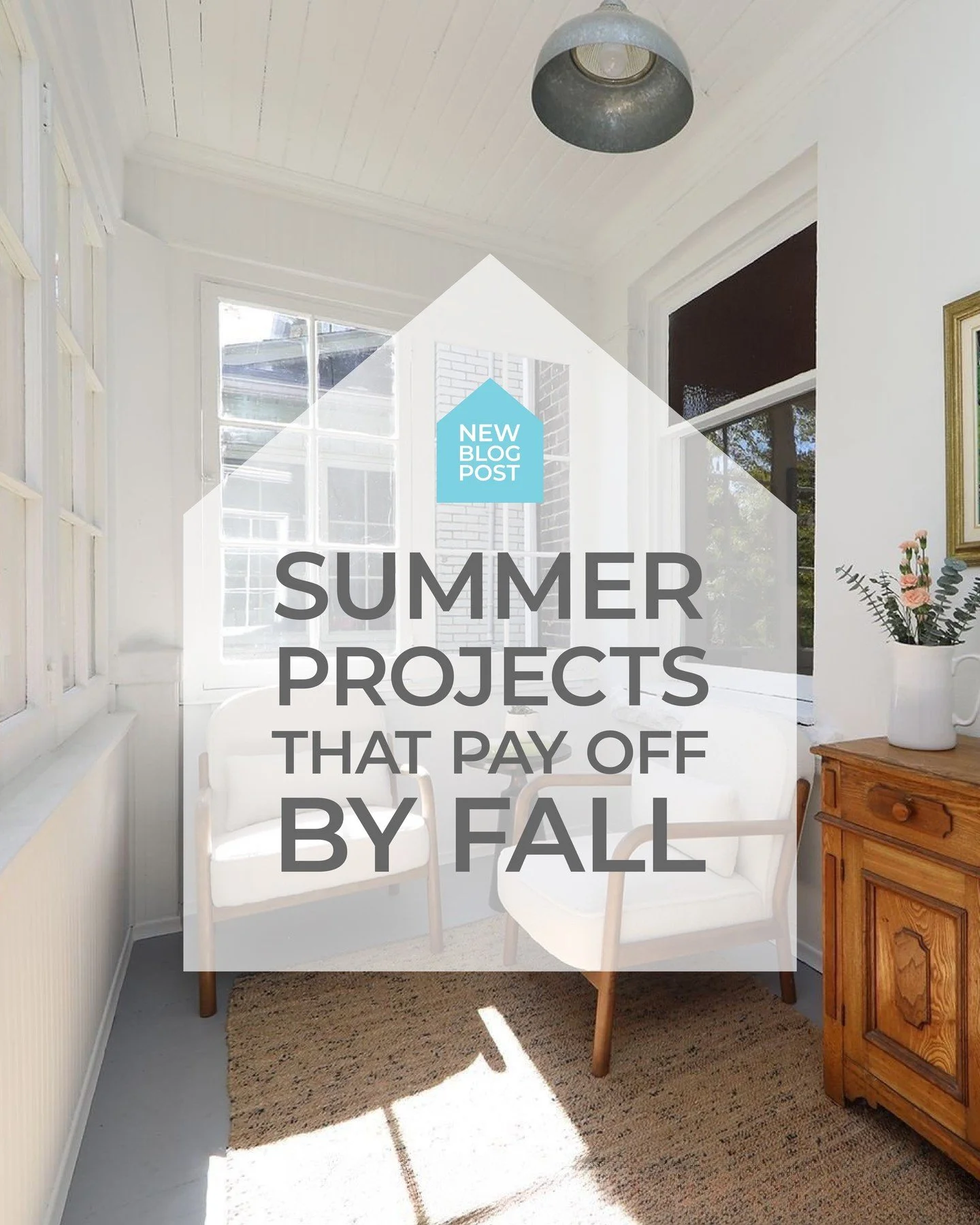 Summer is the perfect time to tackle quick, high-impact projects that boost your home’s value and payoff by the time leaves start to fall. From curb appeal upgrades to strategic paint jobs, we’ve rounded up smart, manageable ideas to get