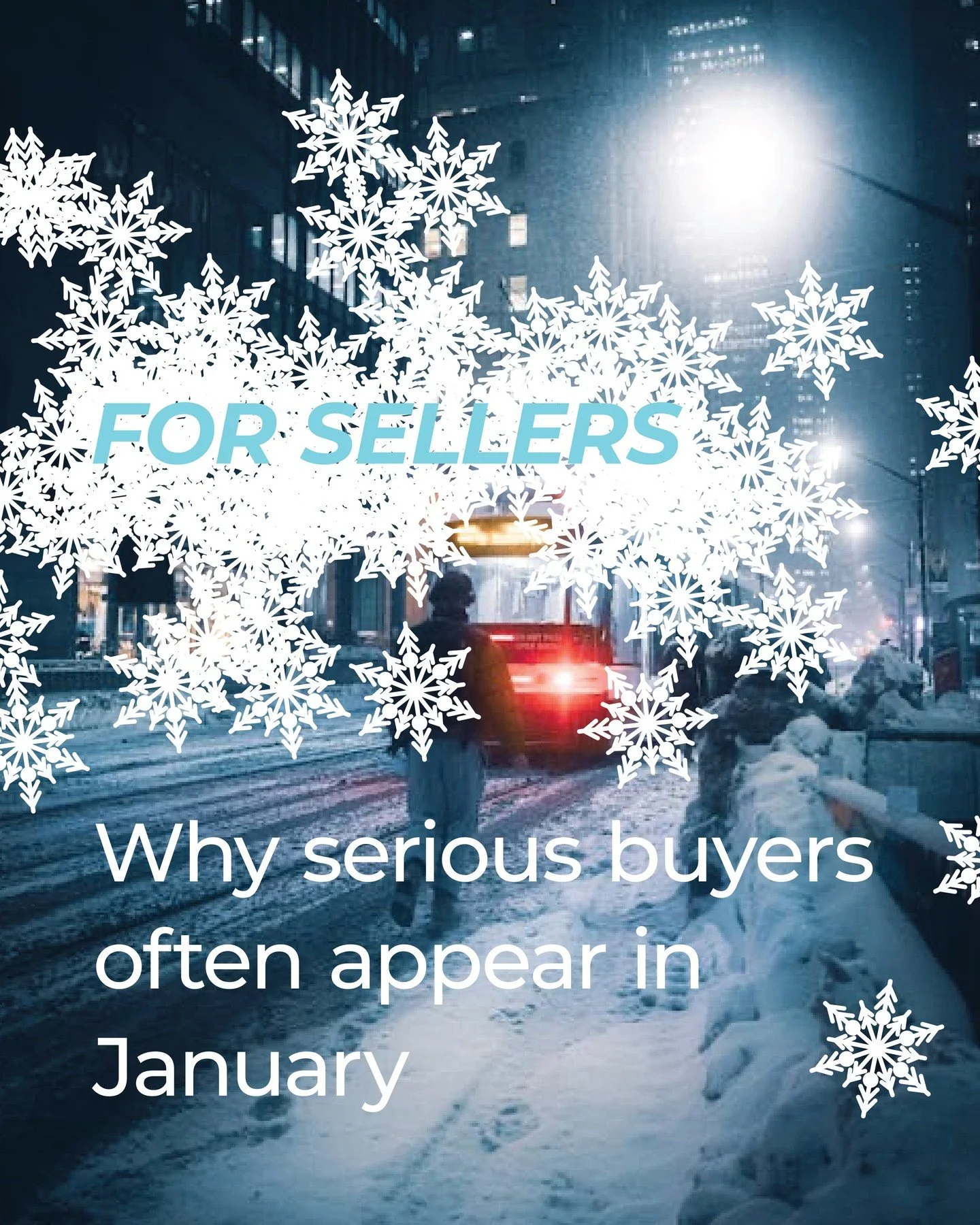 January tends to attract buyers who are clear on their goals and prepared to act. Many are refreshing their browsers by the minute waiting for fresh listings to pop up. These buyers have already reviewed their finances, had conversations at home, and