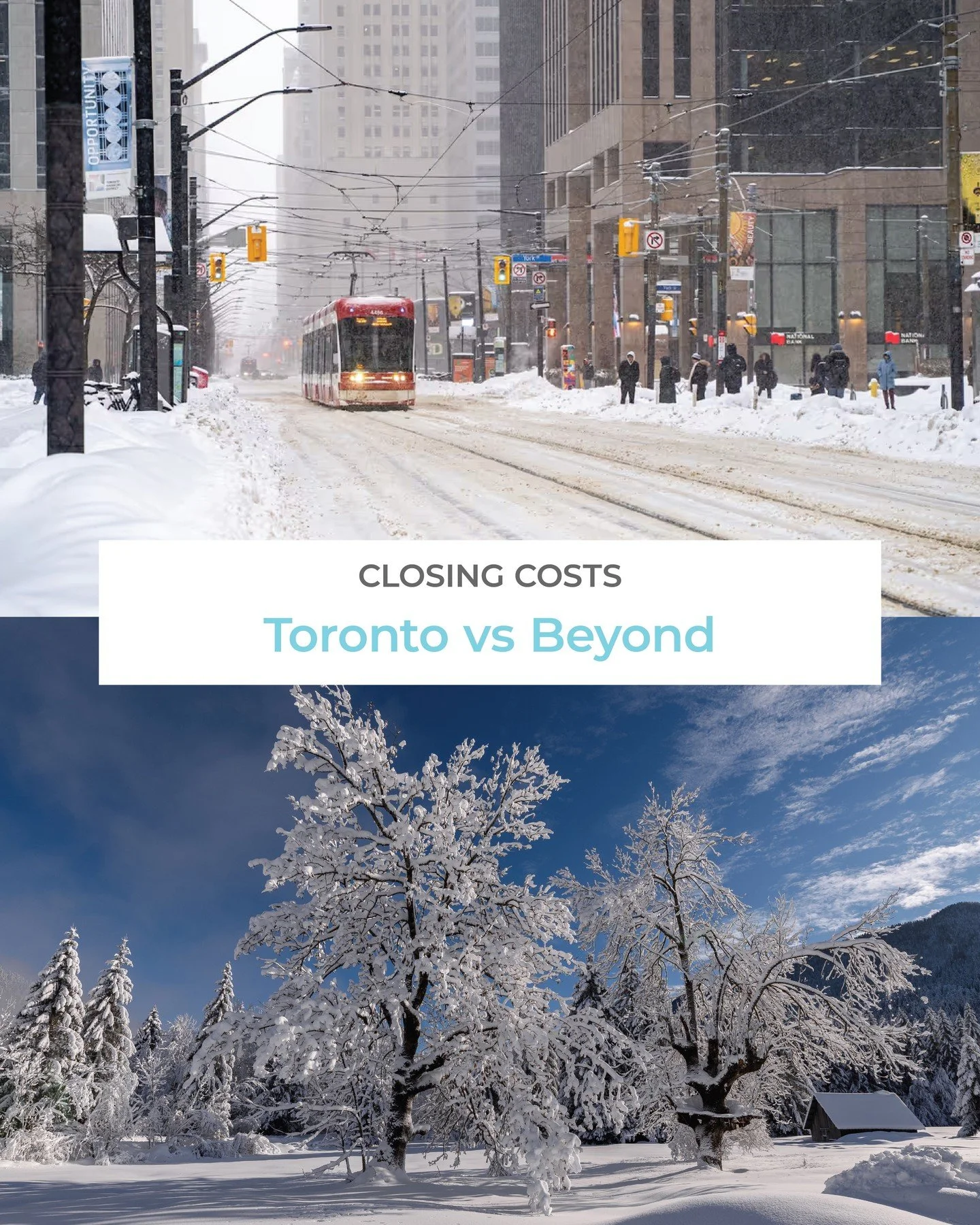 While leaving the city can look really good on a spreadsheet (no municipal land transfer tax!) you need to ask yourself some important questions before making a move like that. ⁠
⁠
2021 was the year of the grand exodus outside the city. Some of our c