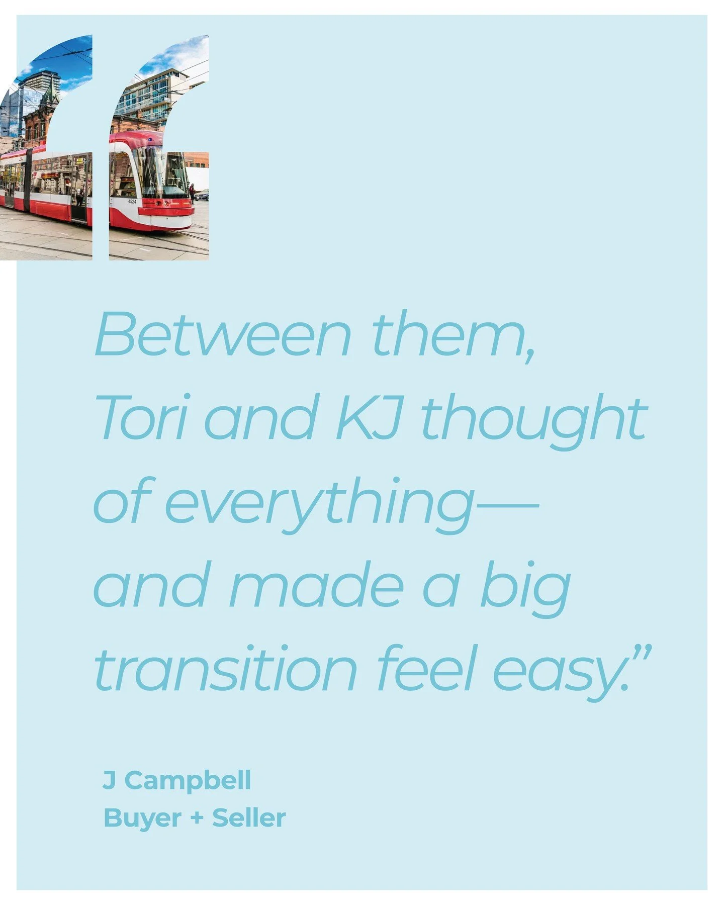 So grateful for our clients ⁠
⁠
🩵🩶🩵🩶⁠
⁠
"I met several times with Tori and KJ, preparing my mind for a big transition after 35 years in my own home. I was very reluctant to move but knew it had to happen due to my health status.⁠
⁠
Luckily, 