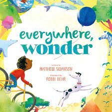 In this heartfelt picture book, readers are taken on a stunning journey into the imagination of a young boy—who explores everything from the pyramids of Egypt to a dusty footprint on the moon—and then back out again to the wonderful world right in fr