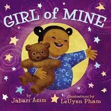 This companion book to Boy of Mine shows a dazzling little girl enjoying playtime in the moon's soft glow. As daddy cradles his baby girl, she is suddenly whisked away on a fantastical adventure, swinging above lush floral gardens under the golden mo