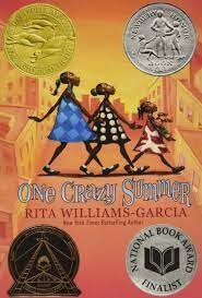 In One Crazy Summer, eleven-year-old Delphine is like a mother to her two younger sisters, Vonetta and Fern. She's had to be, ever since their mother, Cecile, left them seven years ago for a radical new life in California. But when the sisters arrive