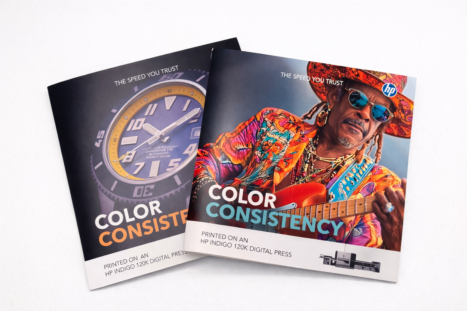 HP Color Consistency Brochure Designs